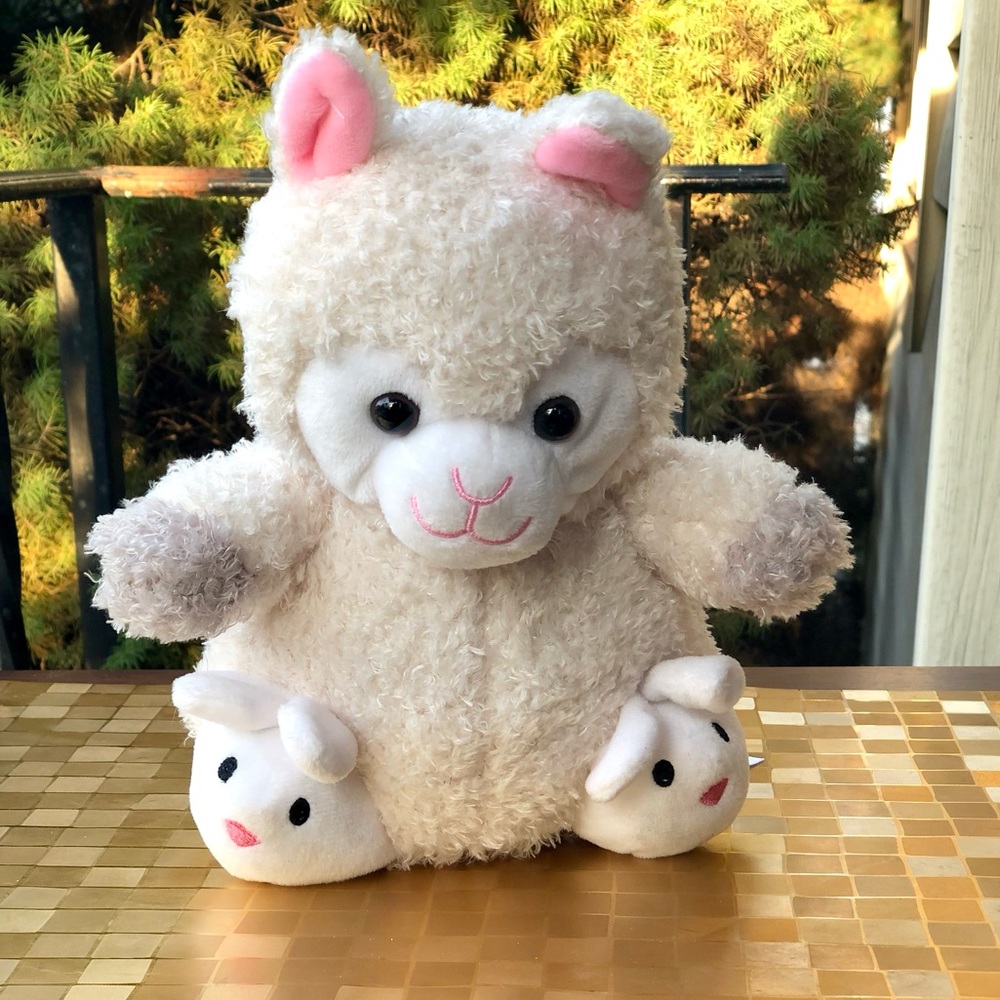 Sheep Plush Doll, Cute And Soft Doll For Children And Babies.
